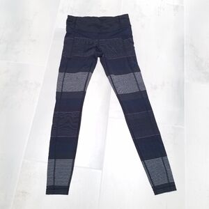 Lululemon Om Stripe speed tights size 8